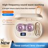 Rechargable Portable Ultrasonic Contact Lens Cleaner Machine Fit Disposal Soft Lens, Colored Contact Lens, RGP Lens and OK Lens