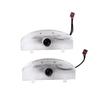 2Pcs LED Car Door Courtesy Lamp For Mitsubishi Pajero v87 v93 v97 V80 Auto Entry LED Interior Light Projector Accessories