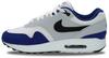 Air Max 1 Sneakers White/royal Blue/platinum/black