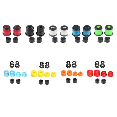 1 set Kit de reconstrucție pentru camion cu skateboard, șaibe bucșe, cupe pivotante, amortizor de șoc 5 inci