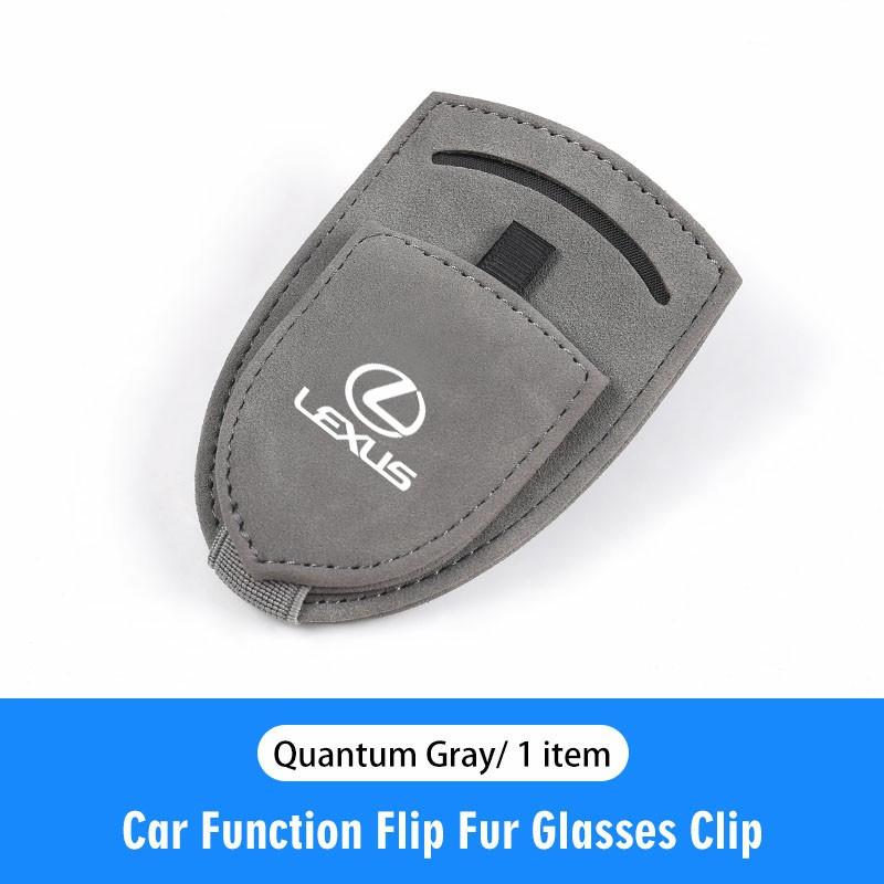 Multifunctional Pu Leather Car Sun Visor Glasses Holder Clip For Lexus F SPORT LBX NX RX 350h 450h ES UX 300e GS GX IS LS LX CT