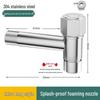 Lujing 304 Stainless Steel Automatic Washing Machine Angle Valve Faucet