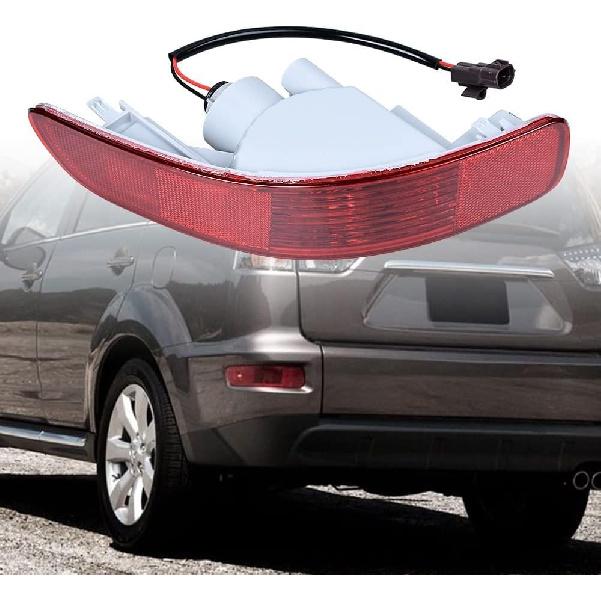For MITSUBISHI OUTLANDER MK2 2006-2012 Rear Tail Fog Light Lamp Reflector Left/Right Rear Bumper Tail Fog Light Reflector Left/Right Fits For