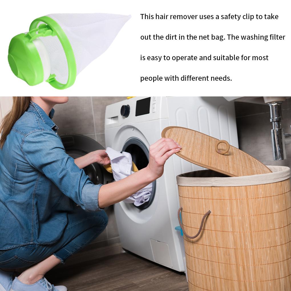 Boule Filtrante à Cheveux Lave-linge Attrape-cheveux Dissolvant Outil de Retrait Linge Fournitures pour la Maison