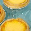 100pcs Disposable Portuguese Egg Tart Paaging Box Plastic Baking Cake Case  Kitchen Cooking Tools
