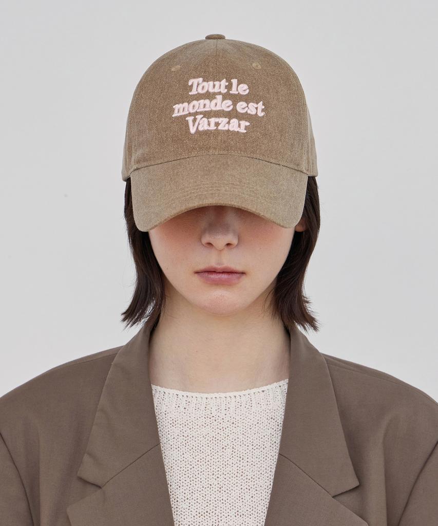 Bajal Tmv Lettering Ball Cap [Pigment Brown]