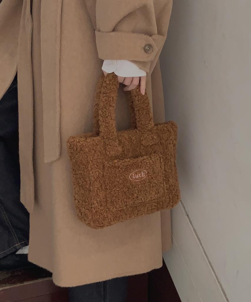 Luthproduct Teddy Bag _ Brown _ S