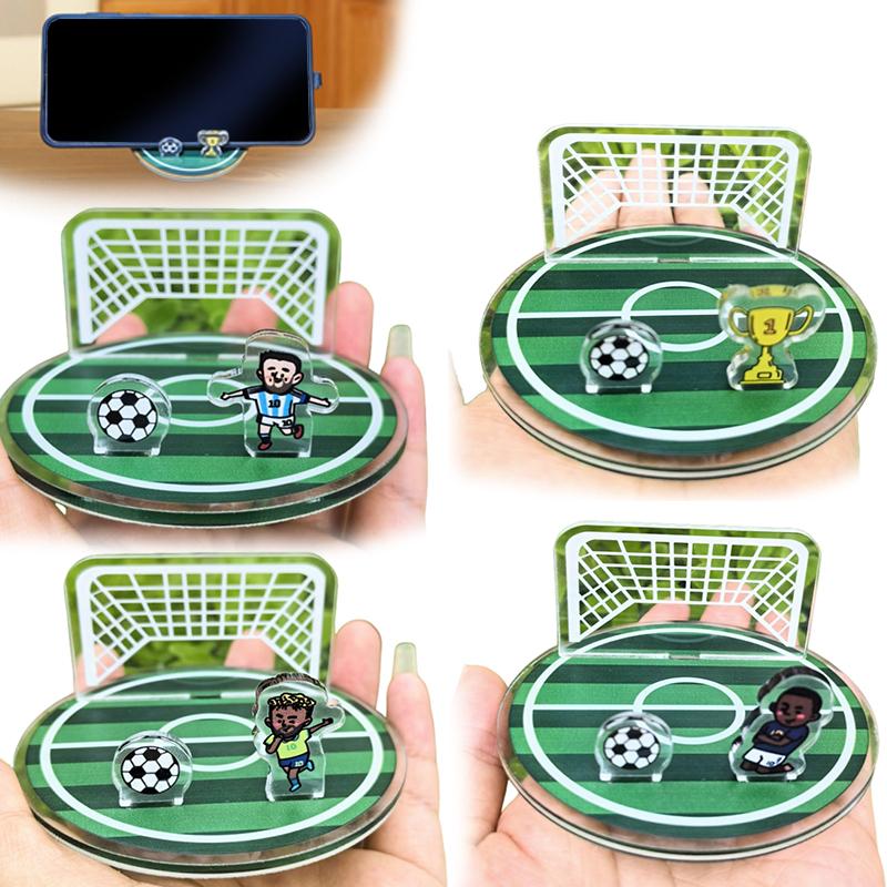 Soccer Field Phone Stand Football Game Decorative Gift Football Fans Sports Merchandise