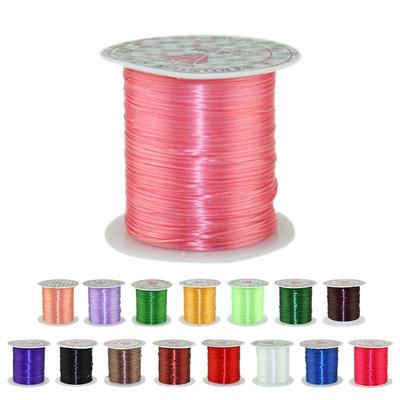 Cordoncino elastico elasticizzato resistente da 10 m. Perlina da 0,5 mm