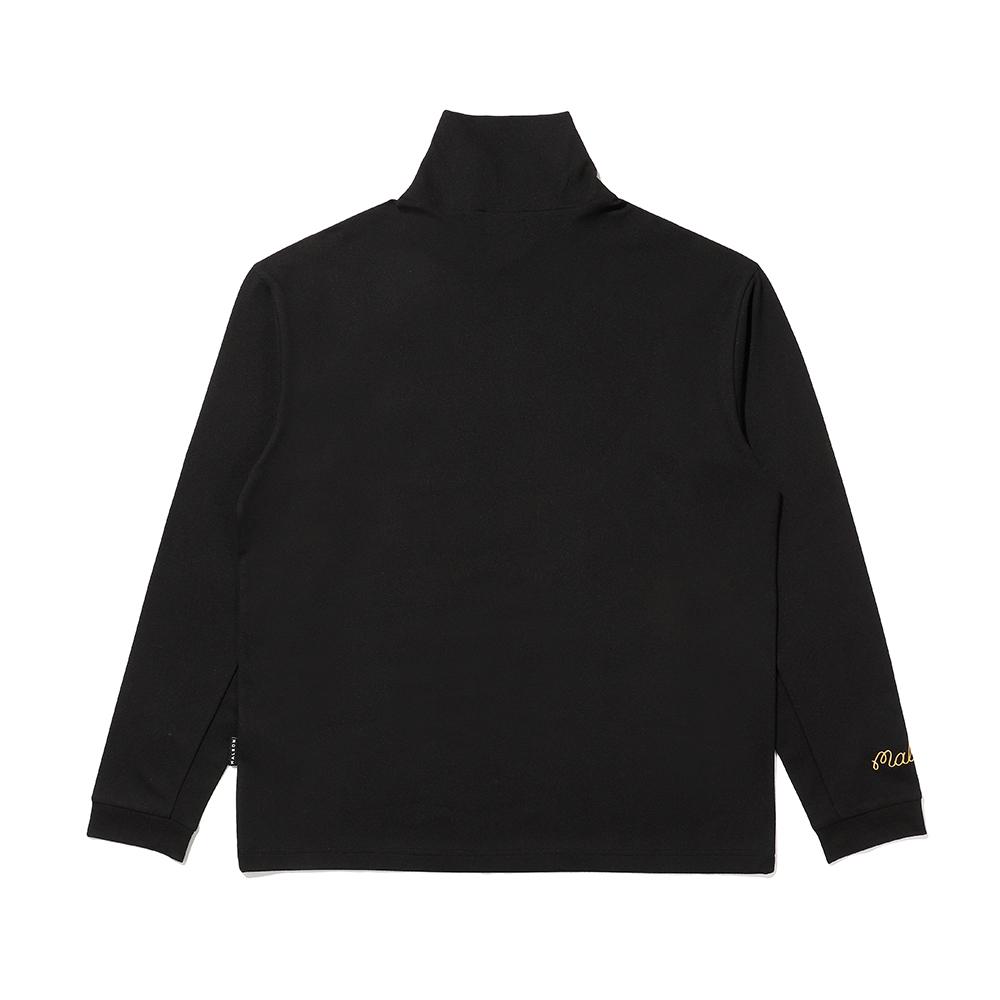 MALBON GOLF Brush Base Layer Black (Man)