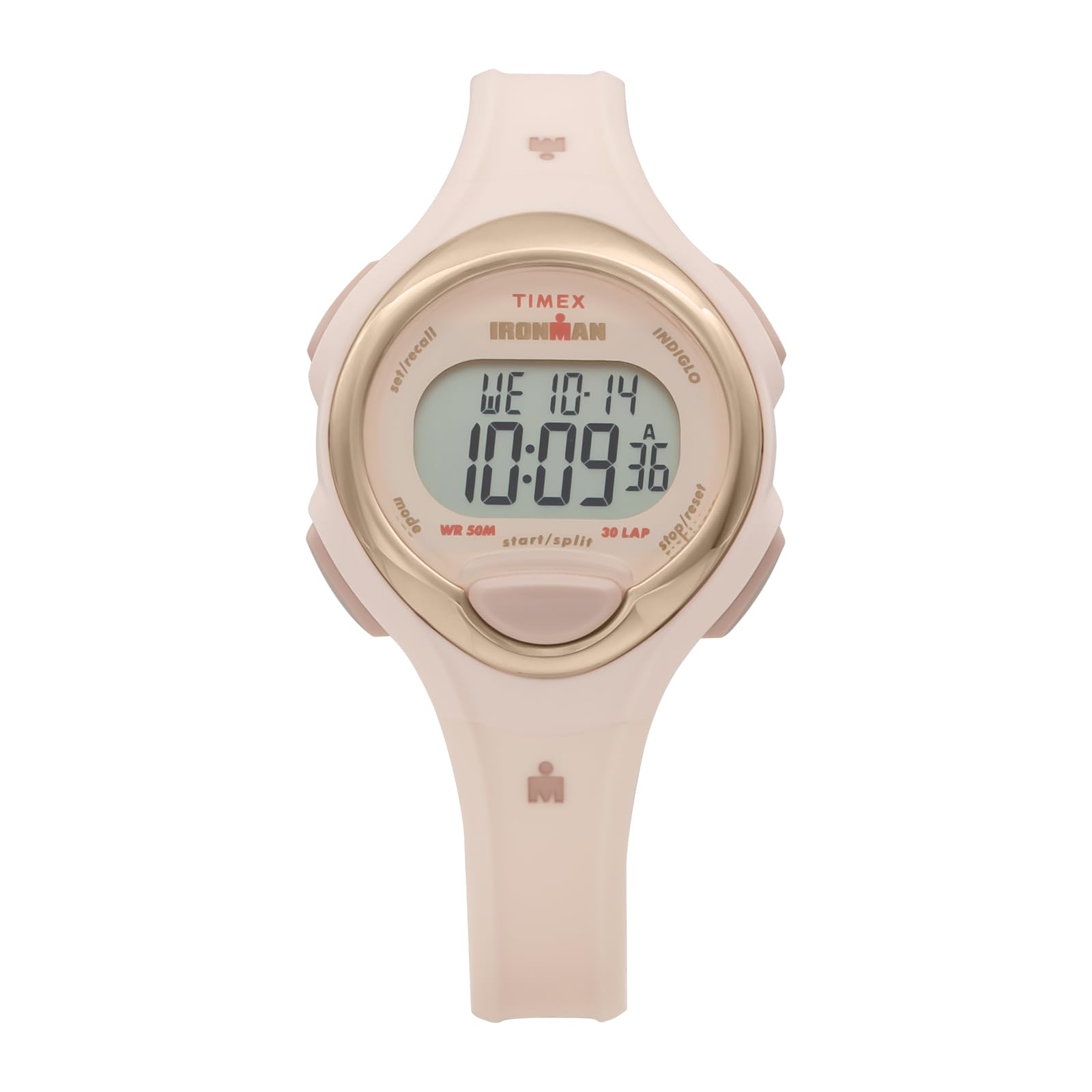 Ironman Watch Quartz 5 ATM Water Resistant Mineral Glass Pink Dial TW2W17400 Unisex [TIMEX] [Authentic] розовый