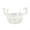 15 Count Flower Pot Tray with Hook for Draining Water in Gardens