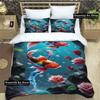 3D Fish Cute Printed Bedding Sets Exquisite Supplies Set Duvet Cover Bed Comforter Set Bedding Set Luxury Birthday Gift