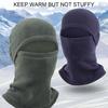 Loogdeel Polar Fleece Balaclava Hat Windproof Face Cover for Cycling Skiing Motorcycling Winter Warm Full Face Mask