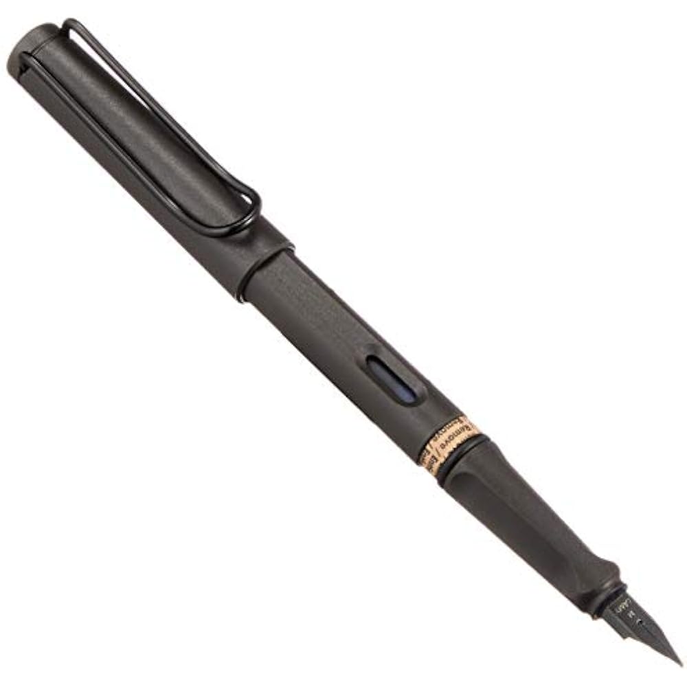 LAMY Ramy Fountain Pen Tip M (Medium) Safari Black L17-M Dual Use Converter Sold Separately, Regu...