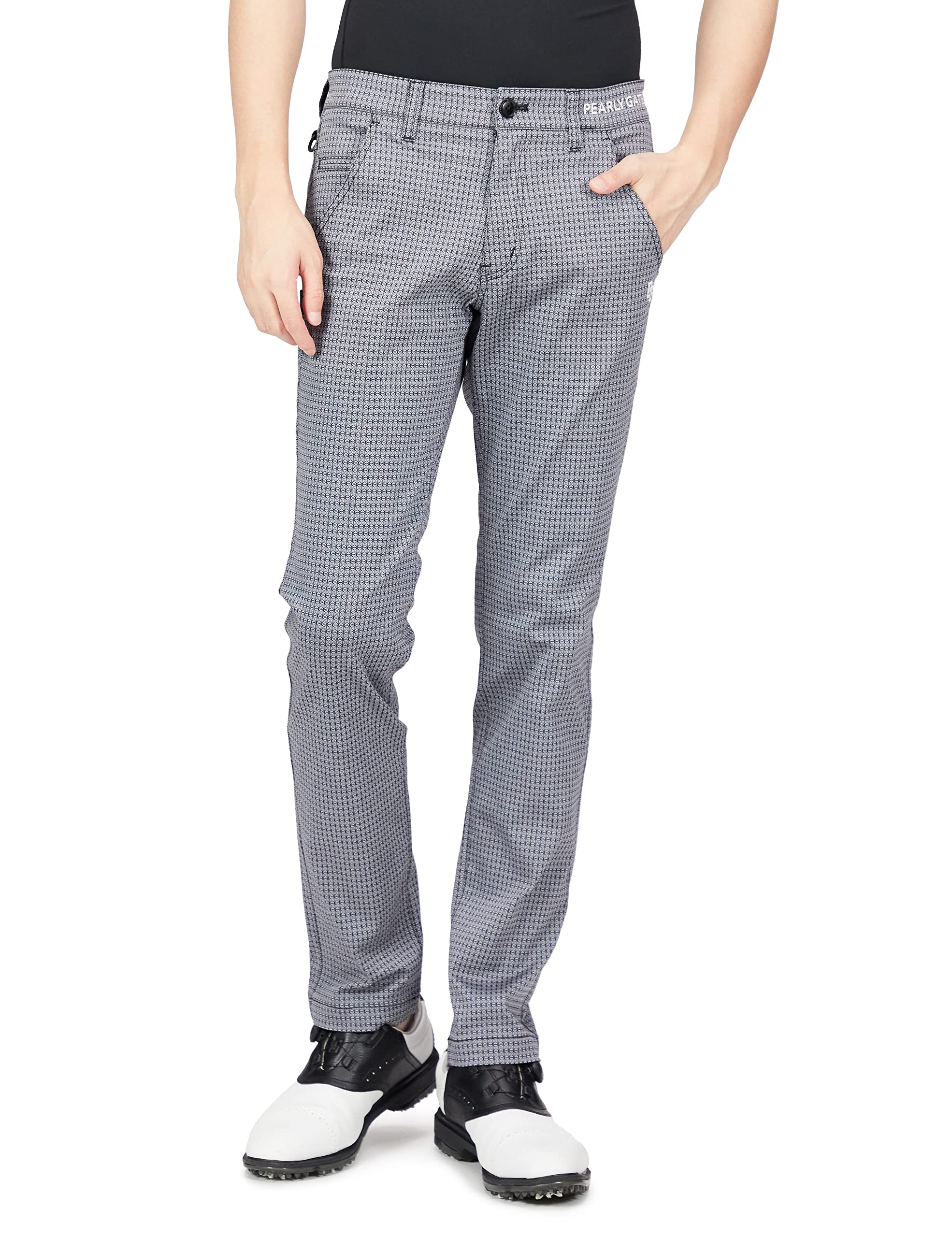 

long pants diamond Golf Base 6 [Pearly Gates] Men s (fine pattern/deformed stretch) / / 053-2231003 011_Black [LL]