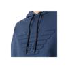 Emporio Armani Logo Print Loose Fit Long Sleeve Hoodie Men hoodies Navy-Blue 3R1M7Q-1JWEZ-0922
