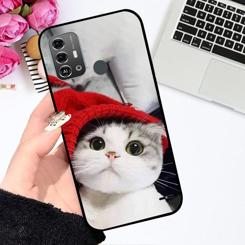 Cases For ZTE Blade A53 Pro Cute Astronaut Fashion Shockproof Soft Bumper For ZTE Blade A53 Pro Coque Funda Floral Coque Shell