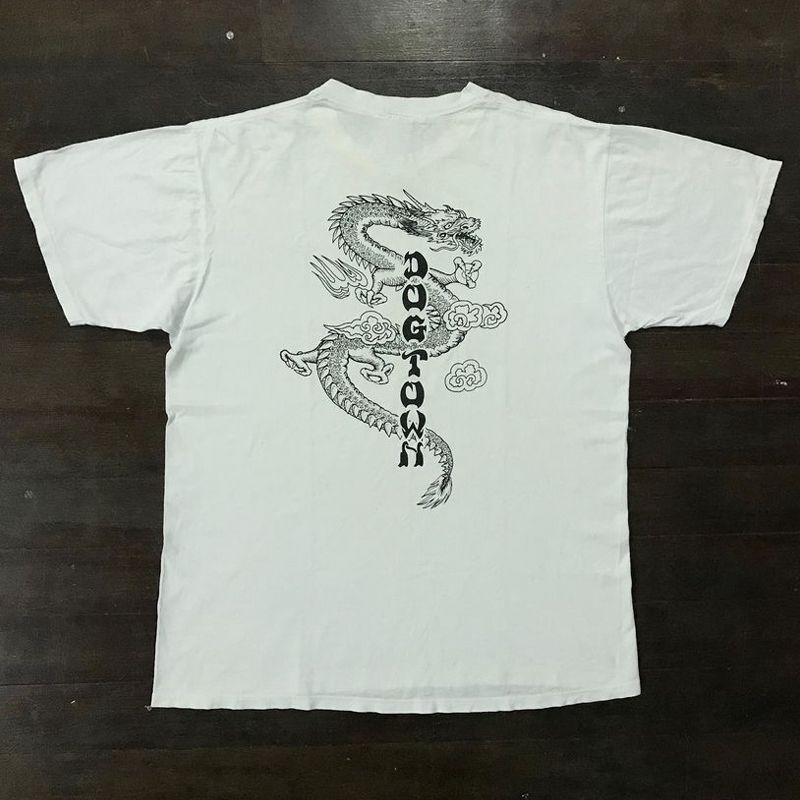 Dragon HipHop Streetwear ShortSleeved Mens TShirt HipHop High Street Heavyweight TShirt Trend