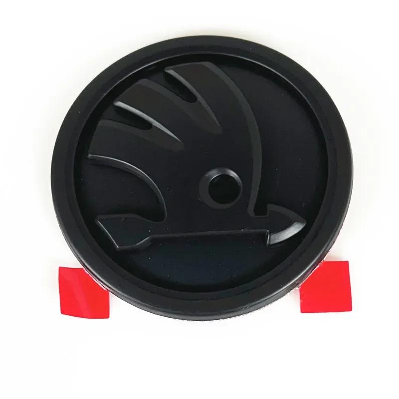 3D ABS Наклейка на переднюю решетку и багажник автомобиля 80/90 мм Для Skoda Octavia 2 3 A5 A7 Kodiaq Fabia Rapid 3 Karoq Superb VRS Аксессуары 100MM Front