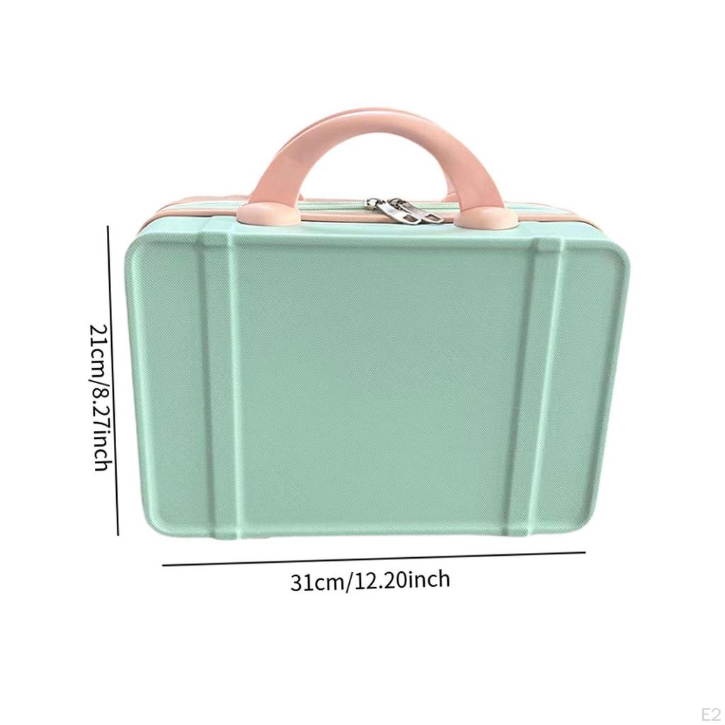 Makeup Travel Case Cosmetic Vanity Hard Shell Lightweight Carry on Organizer Bag