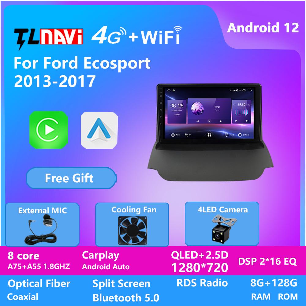 Ford EcoSport 2013-2017 Android Large Screen Navigation System