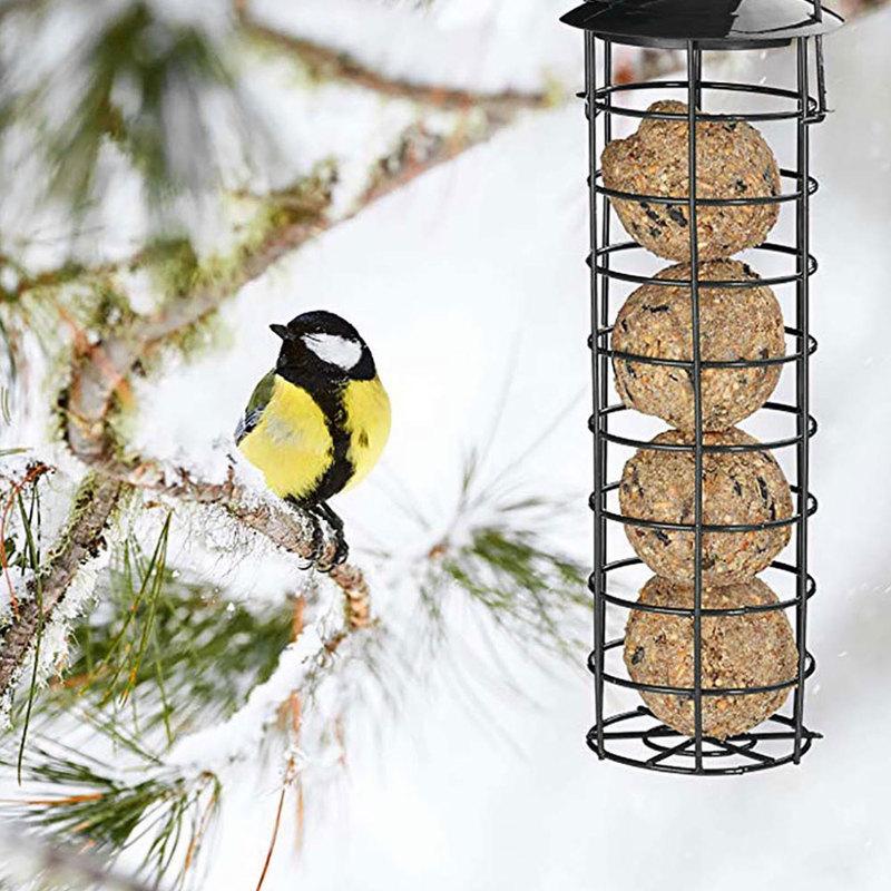 Hängendes Vogelfütterungswerkzeug, Gartenkoppel, Vogelfutterspender, Heimtierbedarf, Außendekoration, Wildvogelfutterspender, PVC-Rohr-Futterspender