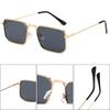 Xiaomi Women Retro Metal Square Sunglasses UV400 Slim Thin Metal Frame Fashion Shades for Travel Driving Street Daily Wear