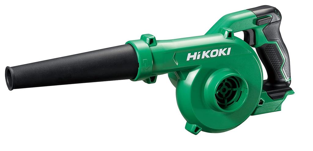 HiKOKI Rechargeable Compatible with and 18V Power High Low Airflow Control Variable Speed Battery and Charger Sold RB18DC(NN) Blower, 14.4V Supplies,