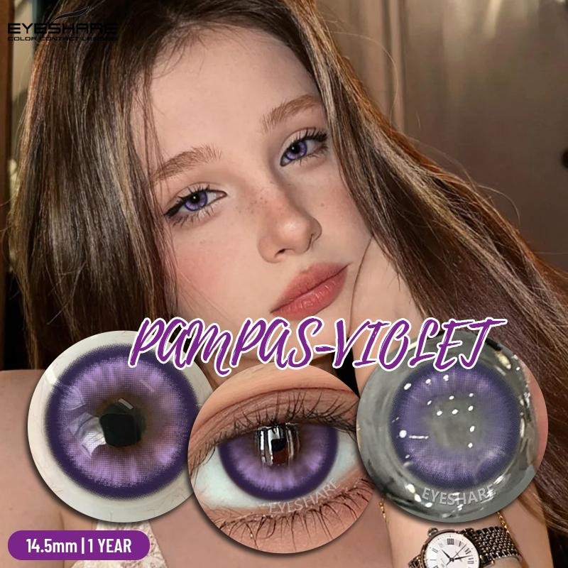 Eyeshare Anime Cosplay Color Contact Lenses For Eyes Red Eye Lenses Halloween Beautiful Pupils Crazy Blue Pink Cosmetic Makeup Contact Lens