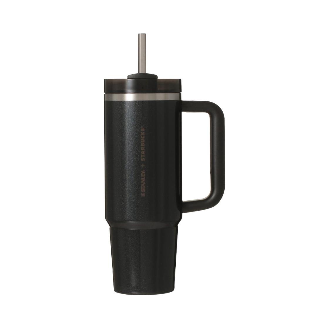 Starbucks 3Way Stainless Steel Tumbler Stanley Pearl Black 887ml ONE SIZE