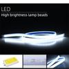 Universal Car Hood Daytime Running Light Strip Waterproof Flexible LED Auto Decorative Atmosphere Lamp Ambient Backlight Car Styling Accessories