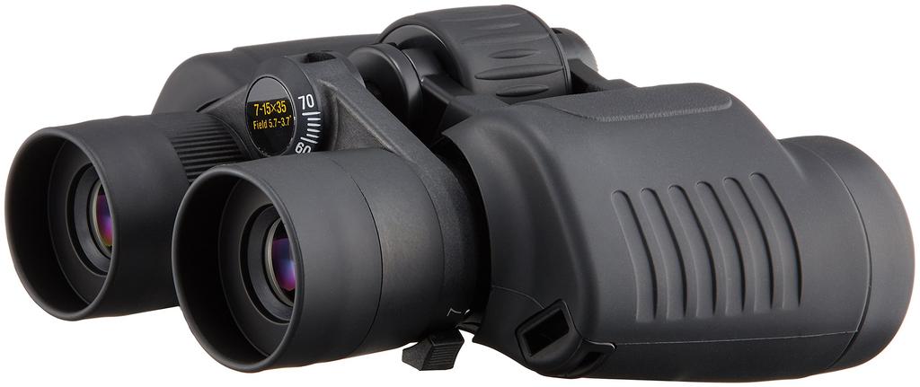 KENKO UltraVIEW 7-15x35 Porro Prism Binoculars, 15x Magnification, 35mm Aperture, Zoom Type, Black, BN-100280
