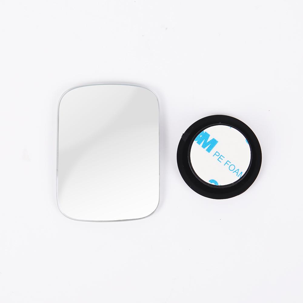 Frameless Car Blind Spot Mirror Wide Angle 360 Degree Adjustable Universal Auto Safety Driving Auxiliary Rearview