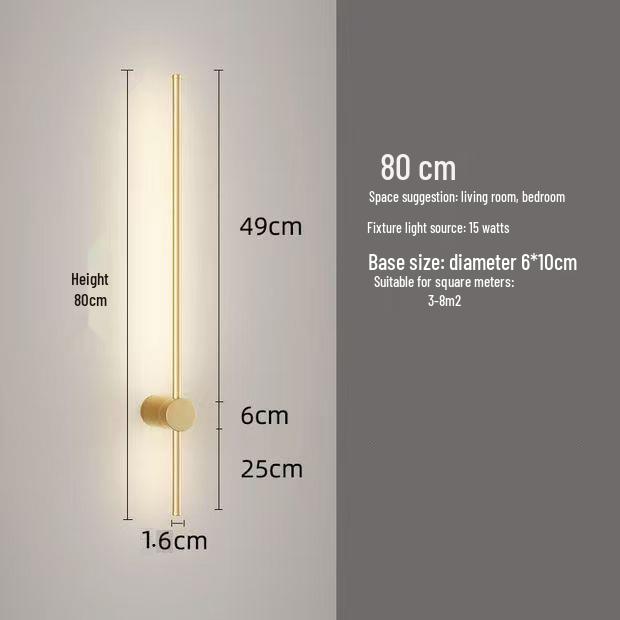 Modern Rotatable Wall Lamp for Living Room & Hallway
