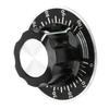 MF A03 Potentiometer Knurled Knobs Volume Control Cap  Digital Dial Scale Plate