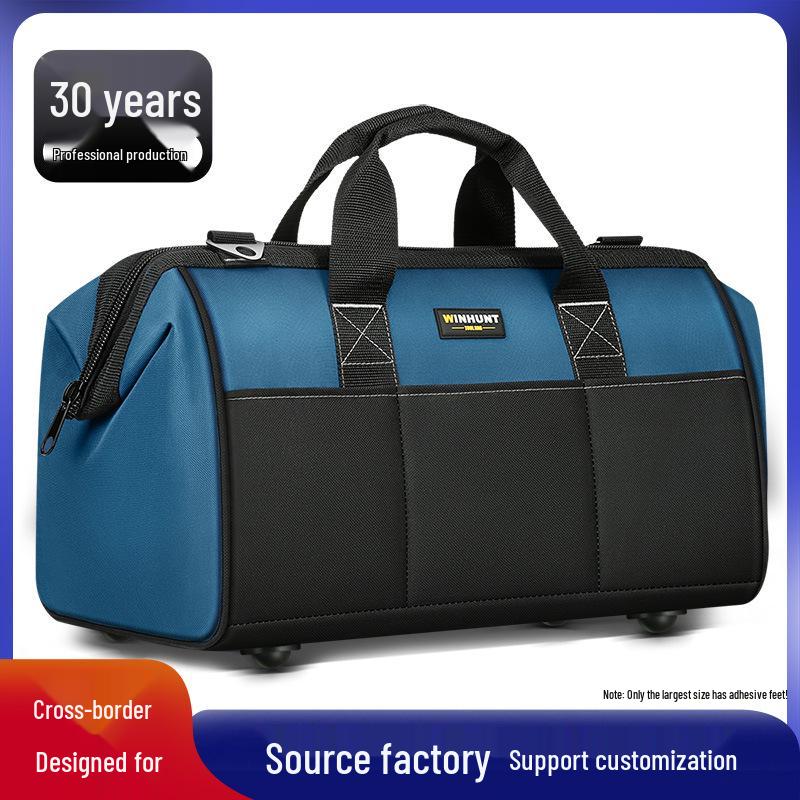 Portable Multifunctional Tool Bag: Durable, Wear-Resistant Canvas for Hardware Repairs and Electricians