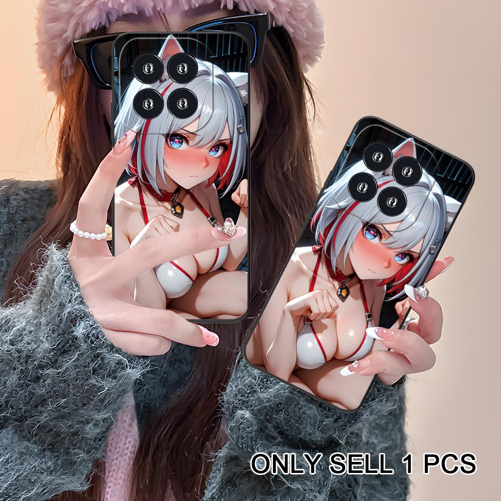 HSR Topaz Matte TPU Mobile Phone Case for Xiaomi 15 14 13 12 Mi 11 T Ultra Lite Pro S X 5G Colorful Printing Cover