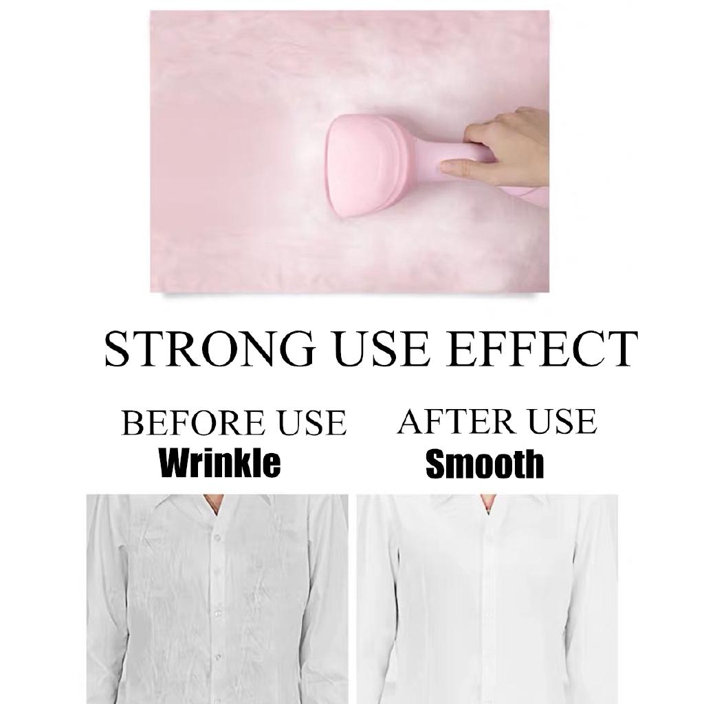 1500W Handheld Garment Steamer Fabric Iron Light Indicator Handheld Clothes Steamer Portable for Home Travel Fast-Heat 220v