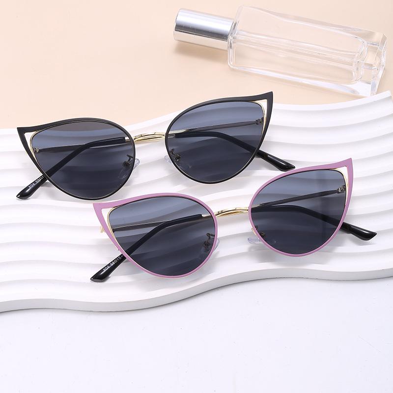 Vintage Luxury Brand Designer Square Oversized Sunglasses Women For Men Sun Glasses Punk Popular Gold Round Ring Shades Uv400