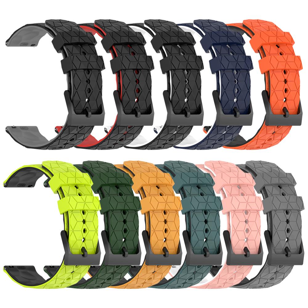 22mm Silicone Soft Strap For COROS PACE 4 APEX 4 42mm/APEX 46mm 2 Pro/PACE Pro 3 Sports Bracelet For Realme Watch S2 Watch Bands
