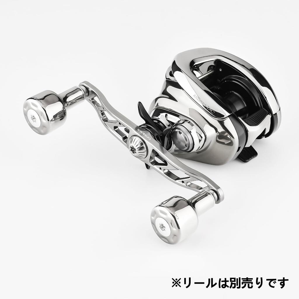 Gomexus T27 Reel Handle Knob Titanium 30mm Daiwa Type S Shimano Type A Handle Replacement Spinning Reel Baitcasting Reel Compatible Sea Fishing Light