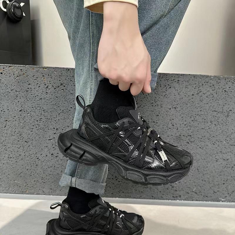 

Strap dad shoes women s trendy summer new models do old polish color thick sole heightening sports and leisure shoes 40