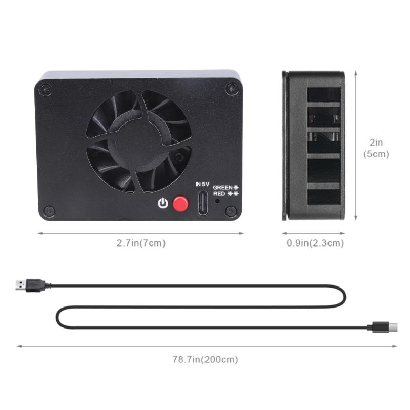 Universal Camera Fan Coolers Cooling Fan Heat Sink for A7M4,A7cIl,ZV11,ZVE10,ZVE1,A6700,R6,Camera For Live Streaming