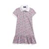 Polo Kids Floral Stretch Mesh Polo Dress Cwpodrso3d20574999