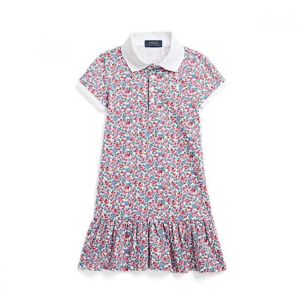 Polo Kids Floral Stretch Mesh Polo Dress Cwpodrso3d20574999 2T