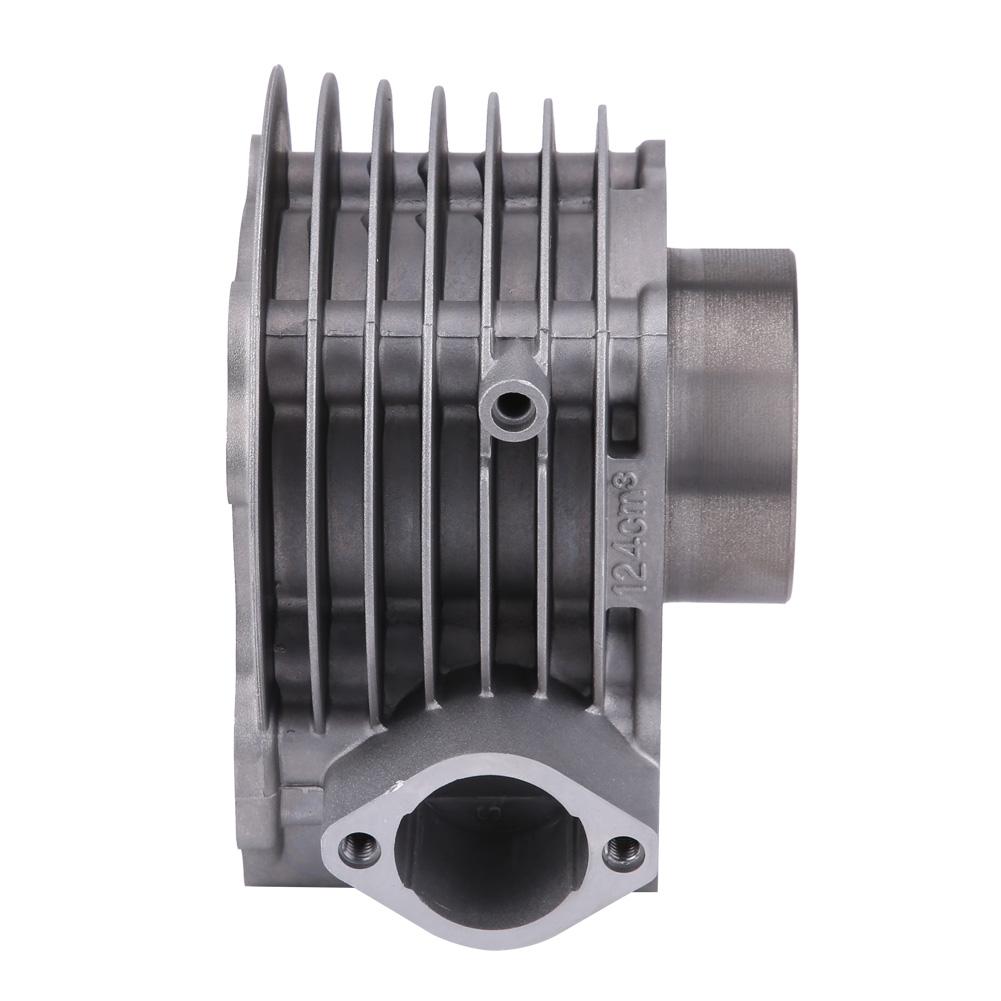 Motorcycle Engine Cylinder Kit Piston Gasket 52.4mm Bore for GY6 125CC 152QMI