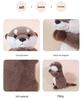 Magnetic Hugging Otter Plush - Cute, Soft Companion Doll for Kids, Ideal Birthday Gift
