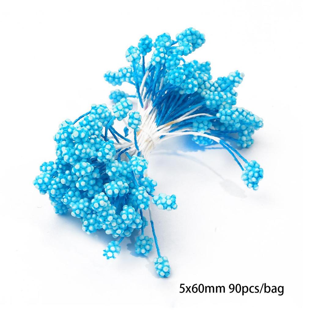 Chiffon Flower Stamens & Berry DIY Craft Accessories
