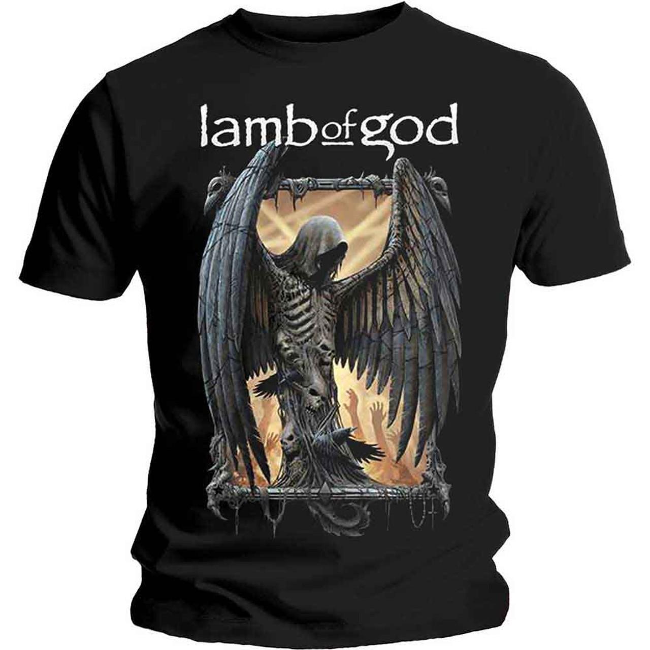 Lamb Of God: Winged Death T-Shirt (Officially Licensed) Medium M